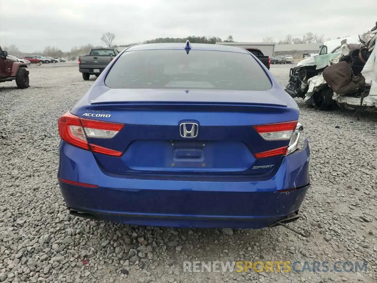 6 Photograph of a damaged car 1HGCV1F37KA043853 HONDA ACCORD 2019