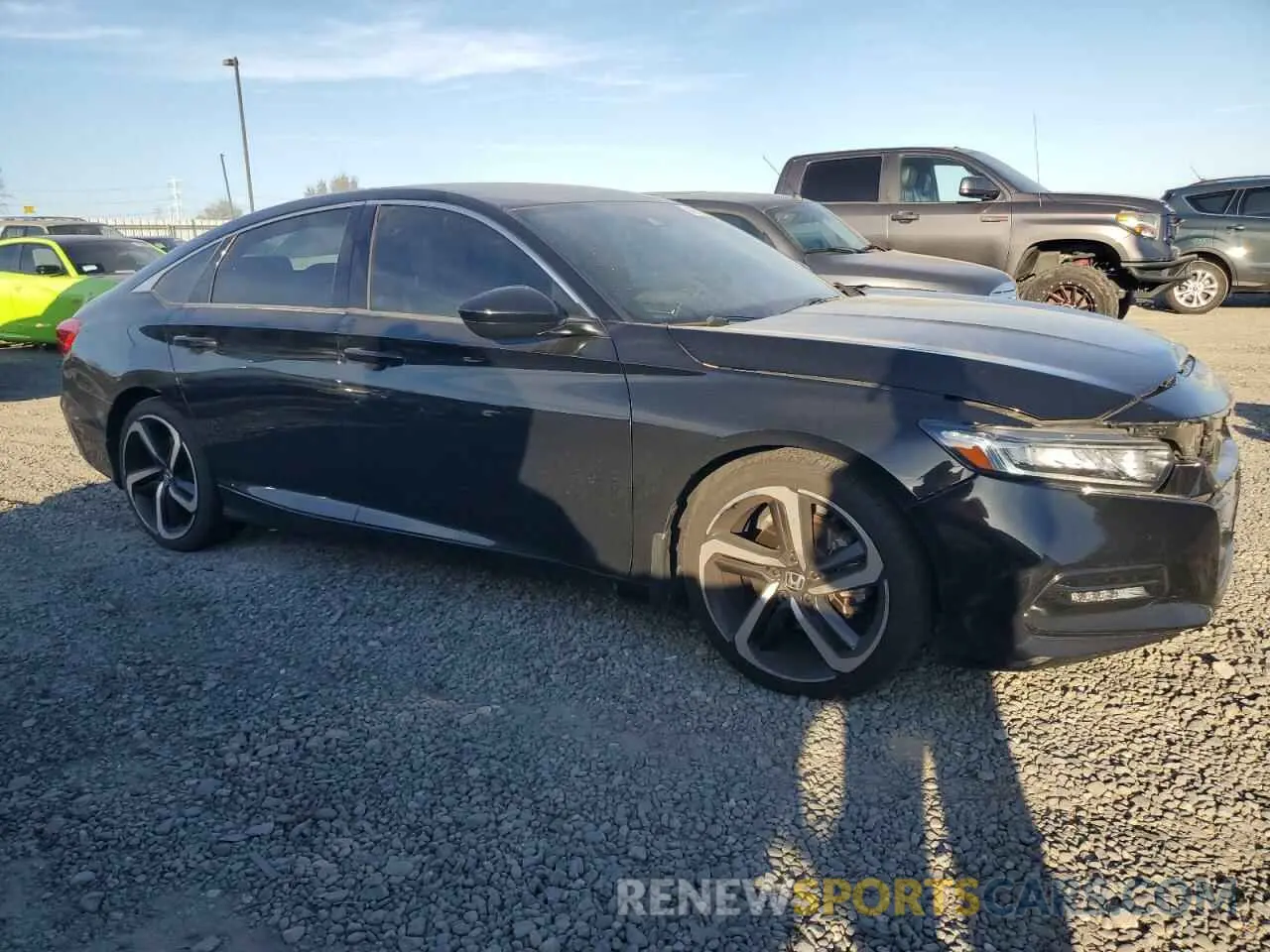 4 Photograph of a damaged car 1HGCV1F37KA045411 HONDA ACCORD 2019