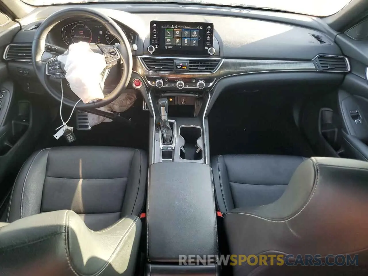 8 Photograph of a damaged car 1HGCV1F37KA045411 HONDA ACCORD 2019