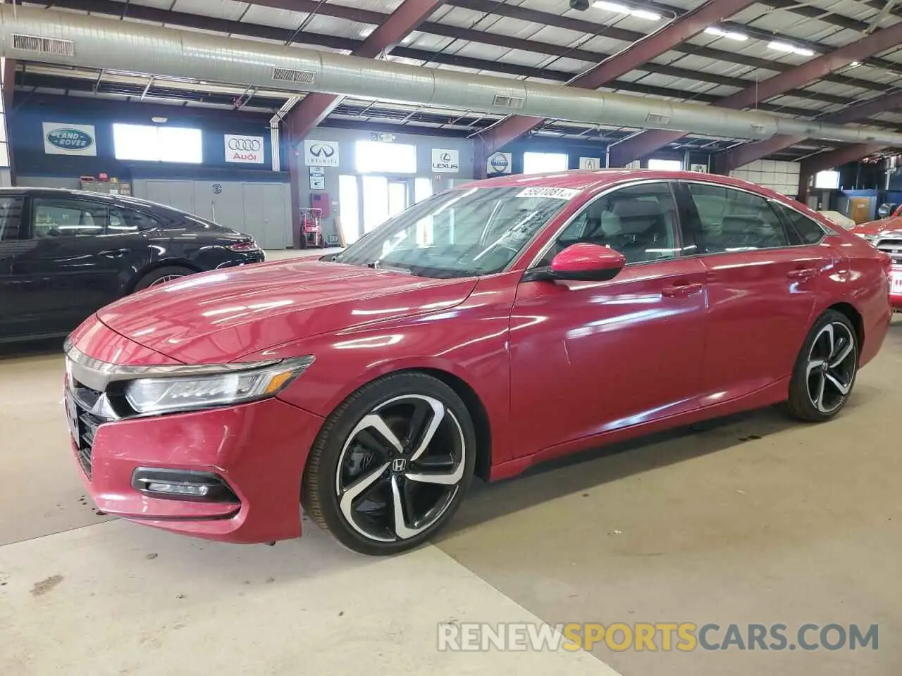 1 Photograph of a damaged car 1HGCV1F37KA055811 HONDA ACCORD 2019