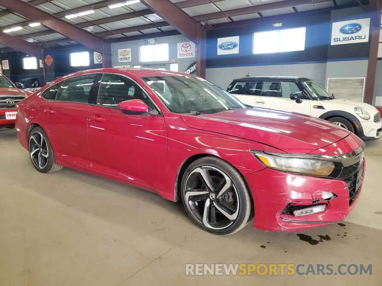 4 Photograph of a damaged car 1HGCV1F37KA055811 HONDA ACCORD 2019