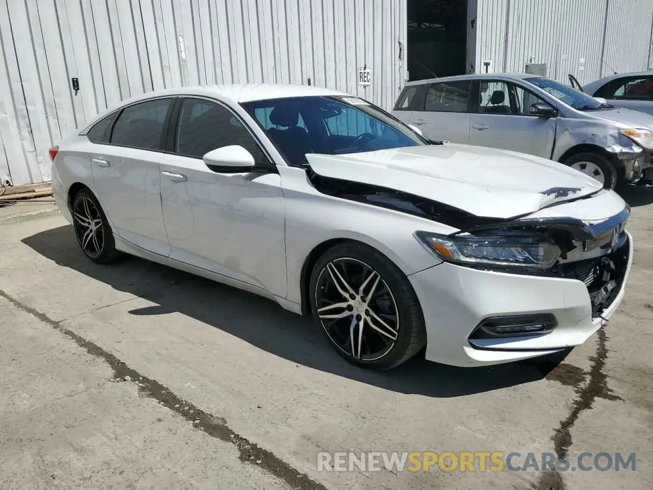4 Photograph of a damaged car 1HGCV1F37KA073631 HONDA ACCORD 2019