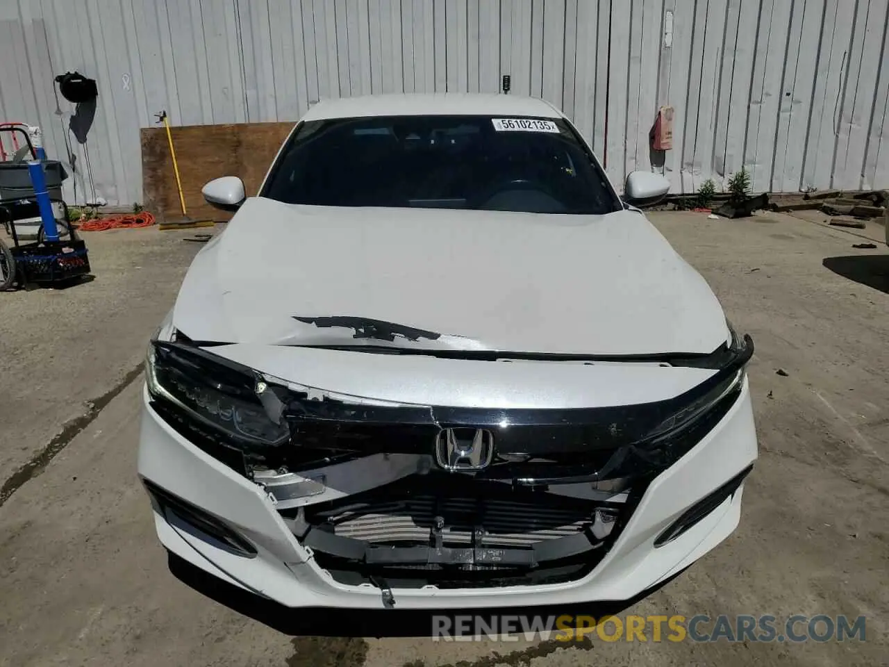 5 Photograph of a damaged car 1HGCV1F37KA073631 HONDA ACCORD 2019