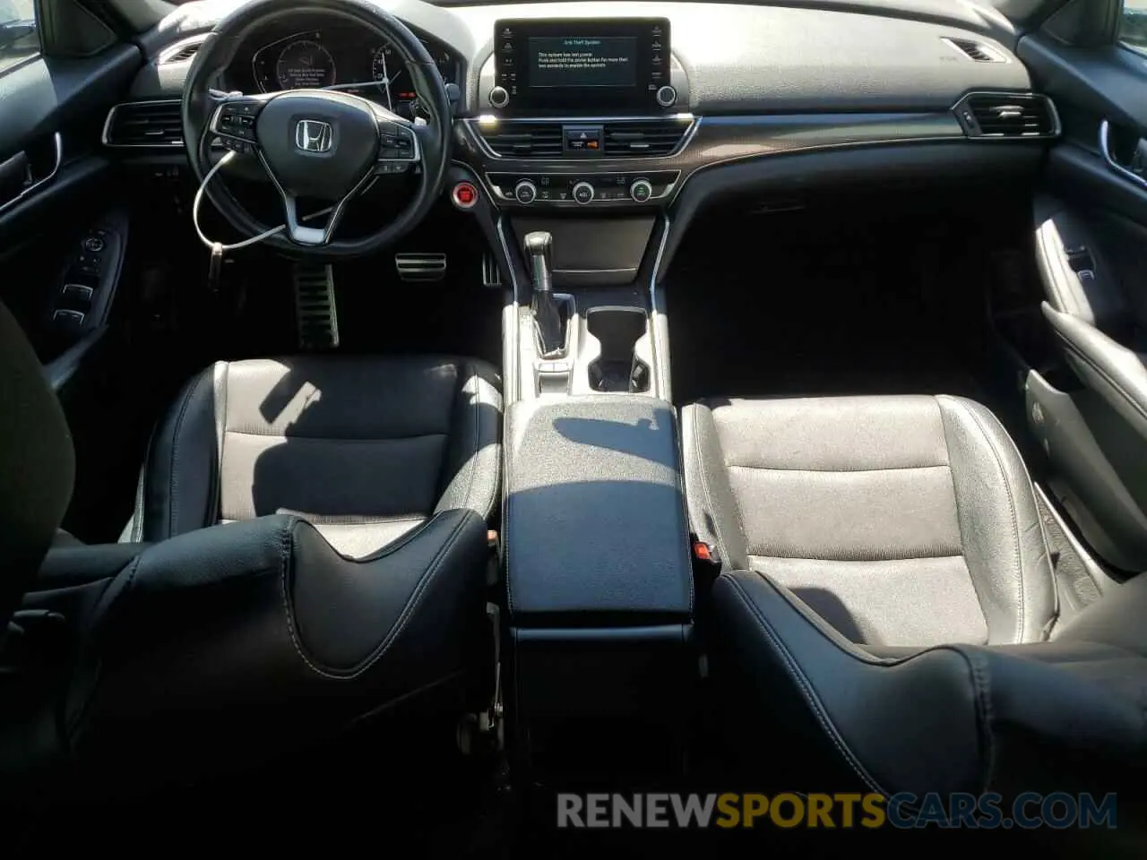 8 Photograph of a damaged car 1HGCV1F37KA073631 HONDA ACCORD 2019