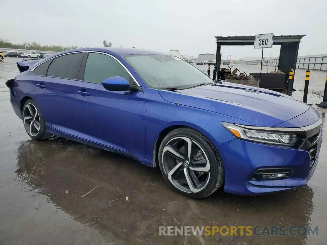 4 Photograph of a damaged car 1HGCV1F37KA078456 HONDA ACCORD 2019