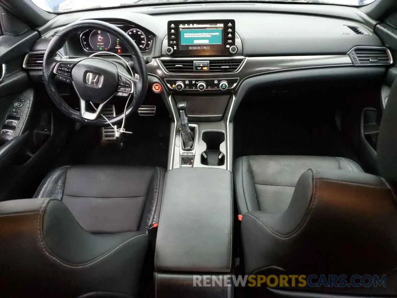 8 Photograph of a damaged car 1HGCV1F37KA078456 HONDA ACCORD 2019