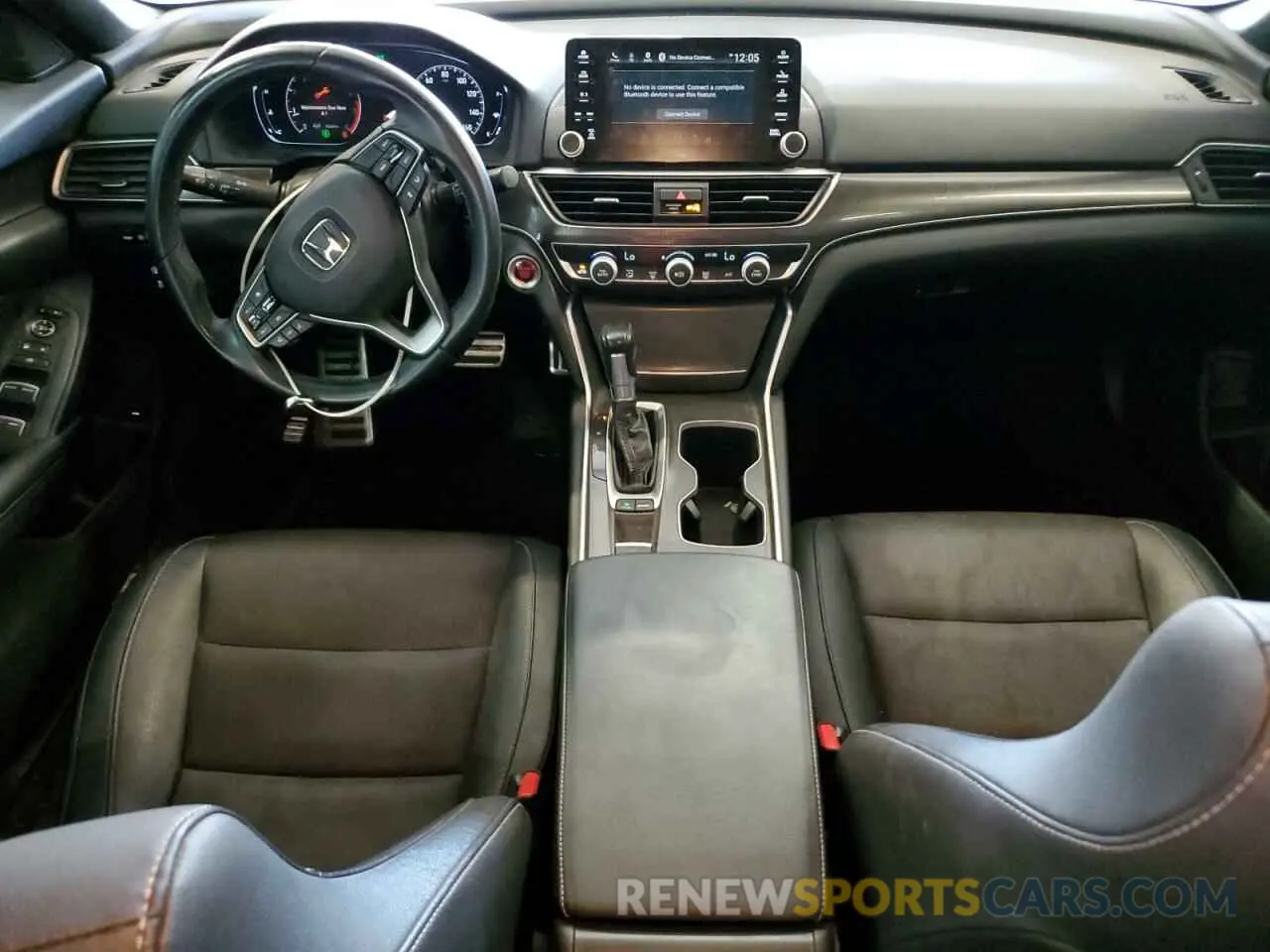 8 Photograph of a damaged car 1HGCV1F37KA083169 HONDA ACCORD 2019