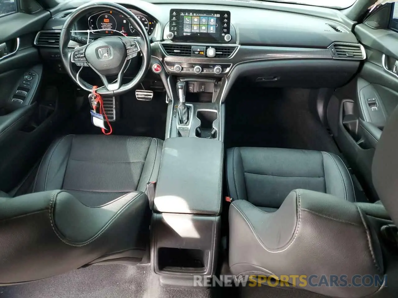 8 Photograph of a damaged car 1HGCV1F37KA091143 HONDA ACCORD 2019