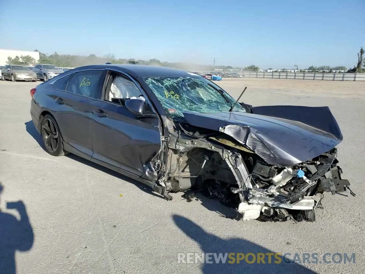 4 Photograph of a damaged car 1HGCV1F37KA103114 HONDA ACCORD 2019