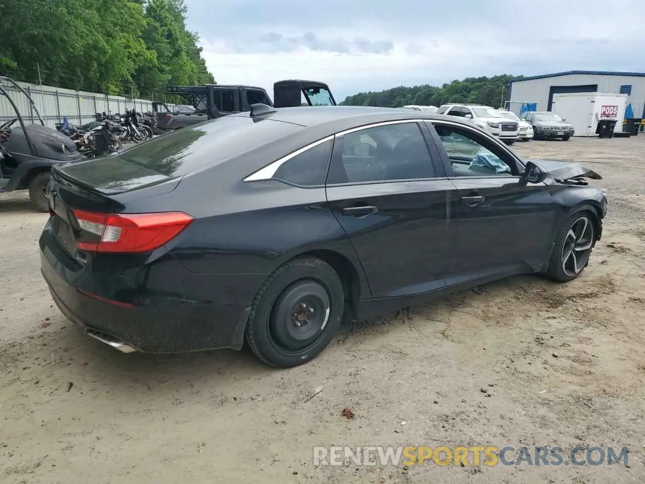 3 Photograph of a damaged car 1HGCV1F37KA104411 HONDA ACCORD 2019