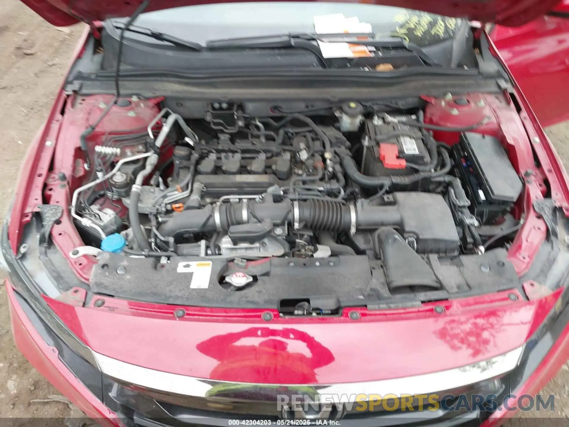 10 Photograph of a damaged car 1HGCV1F37KA110015 HONDA ACCORD 2019