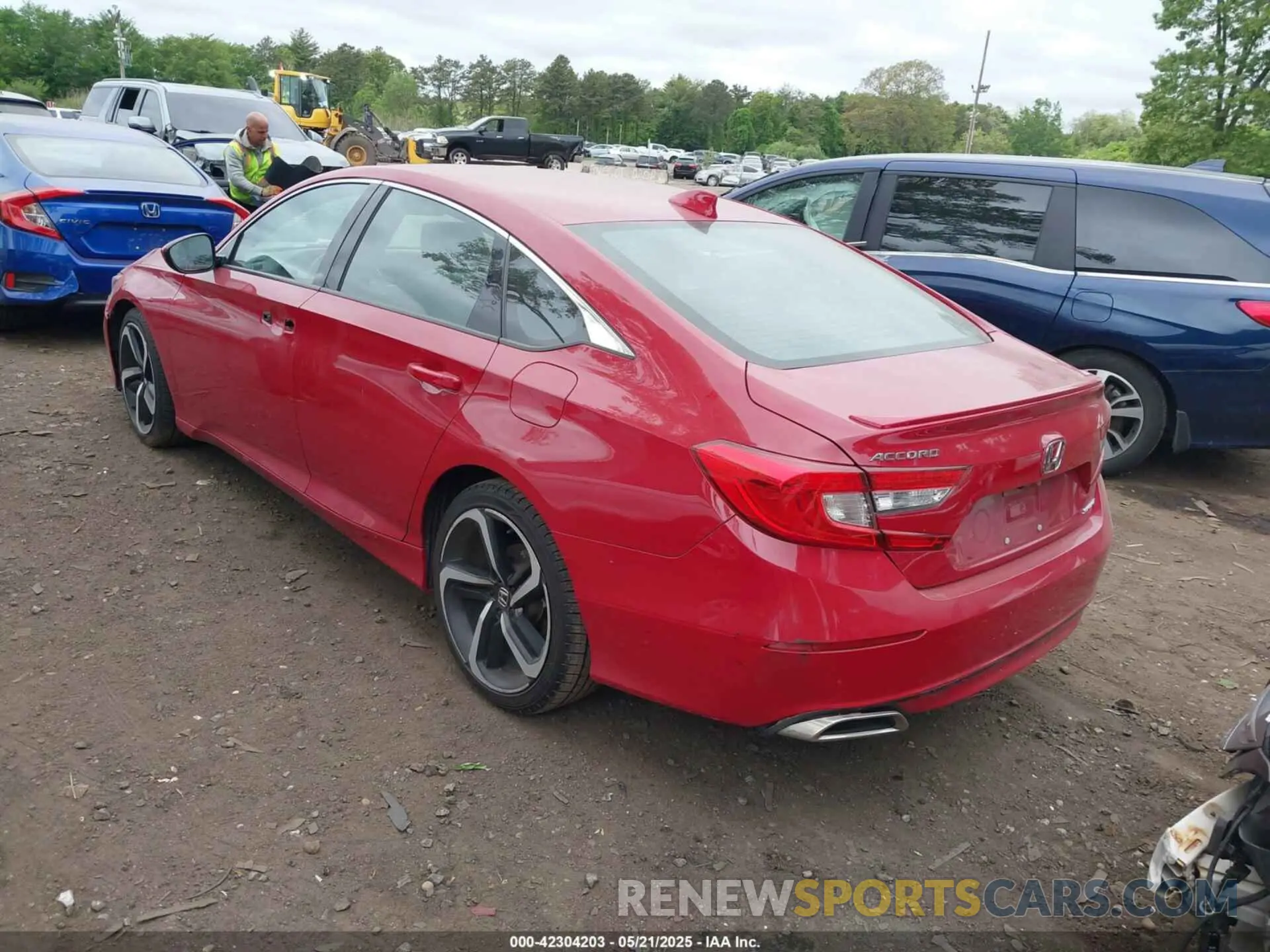 3 Photograph of a damaged car 1HGCV1F37KA110015 HONDA ACCORD 2019