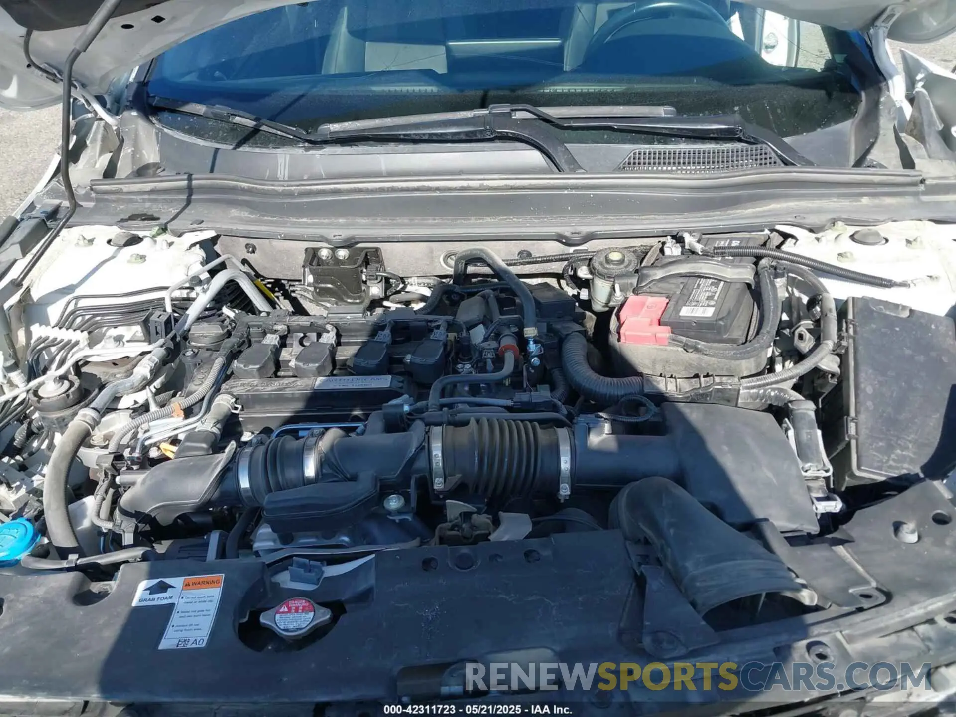 10 Photograph of a damaged car 1HGCV1F37KA110967 HONDA ACCORD 2019