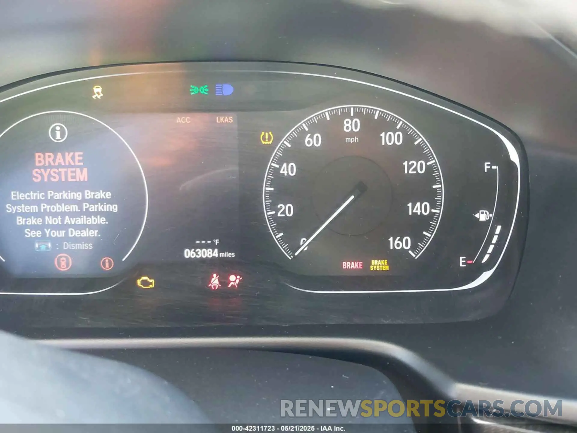 16 Photograph of a damaged car 1HGCV1F37KA110967 HONDA ACCORD 2019