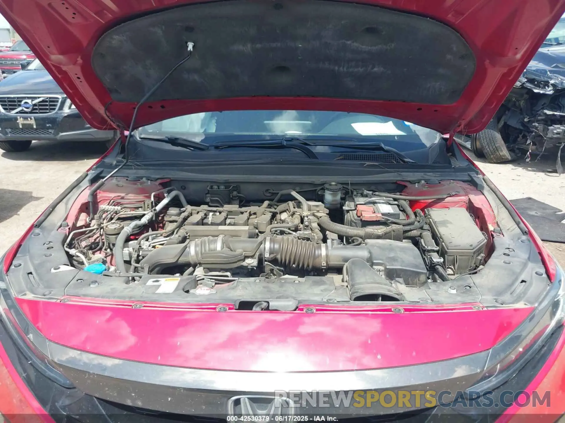 10 Photograph of a damaged car 1HGCV1F37KA145136 HONDA ACCORD 2019