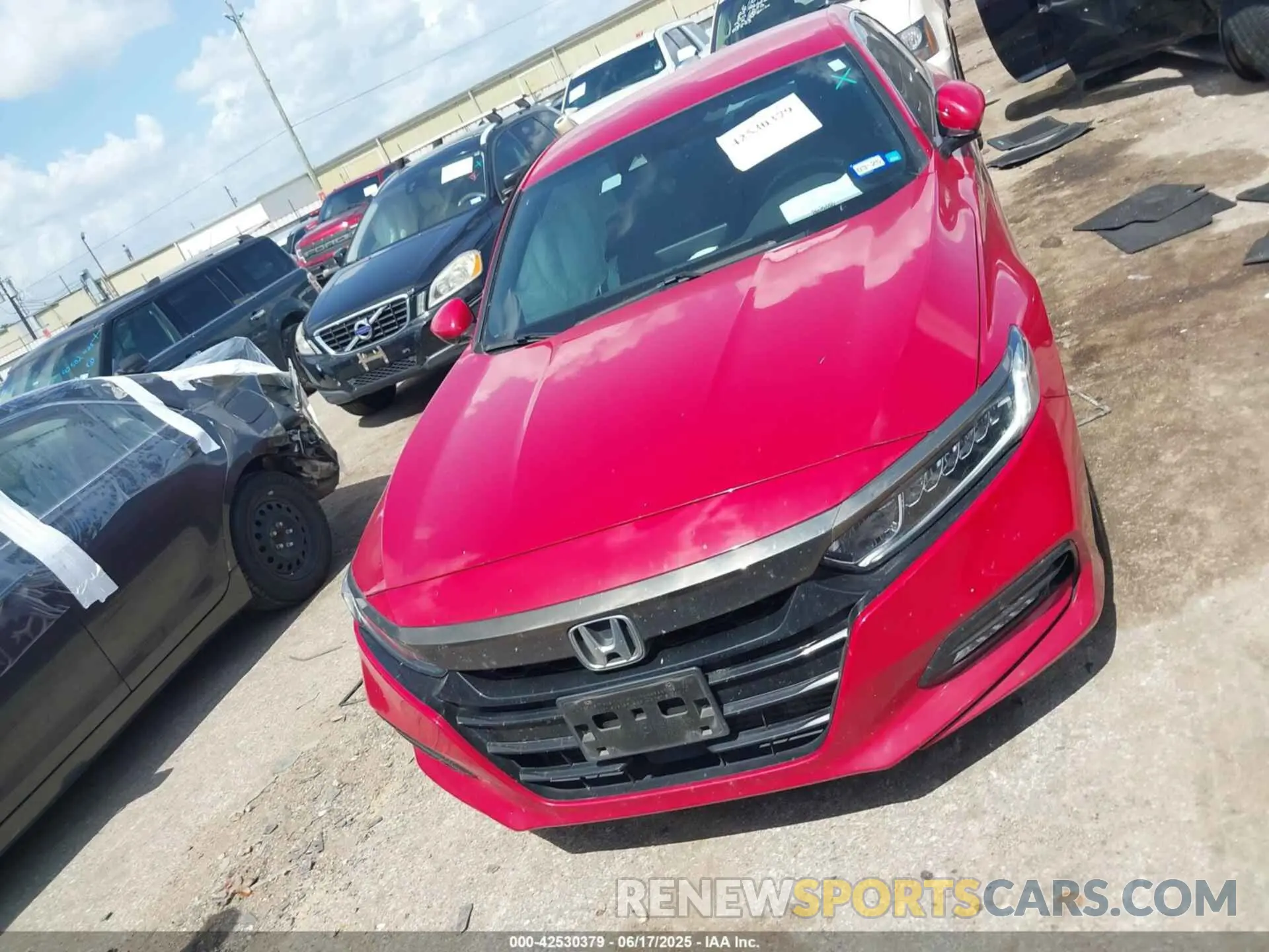 12 Photograph of a damaged car 1HGCV1F37KA145136 HONDA ACCORD 2019