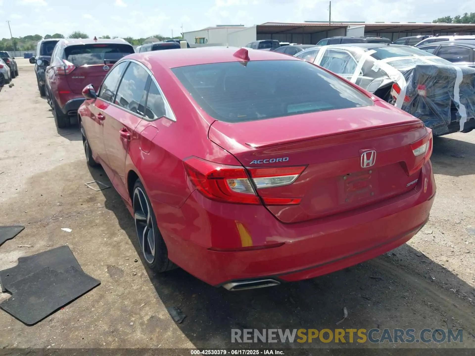 3 Photograph of a damaged car 1HGCV1F37KA145136 HONDA ACCORD 2019