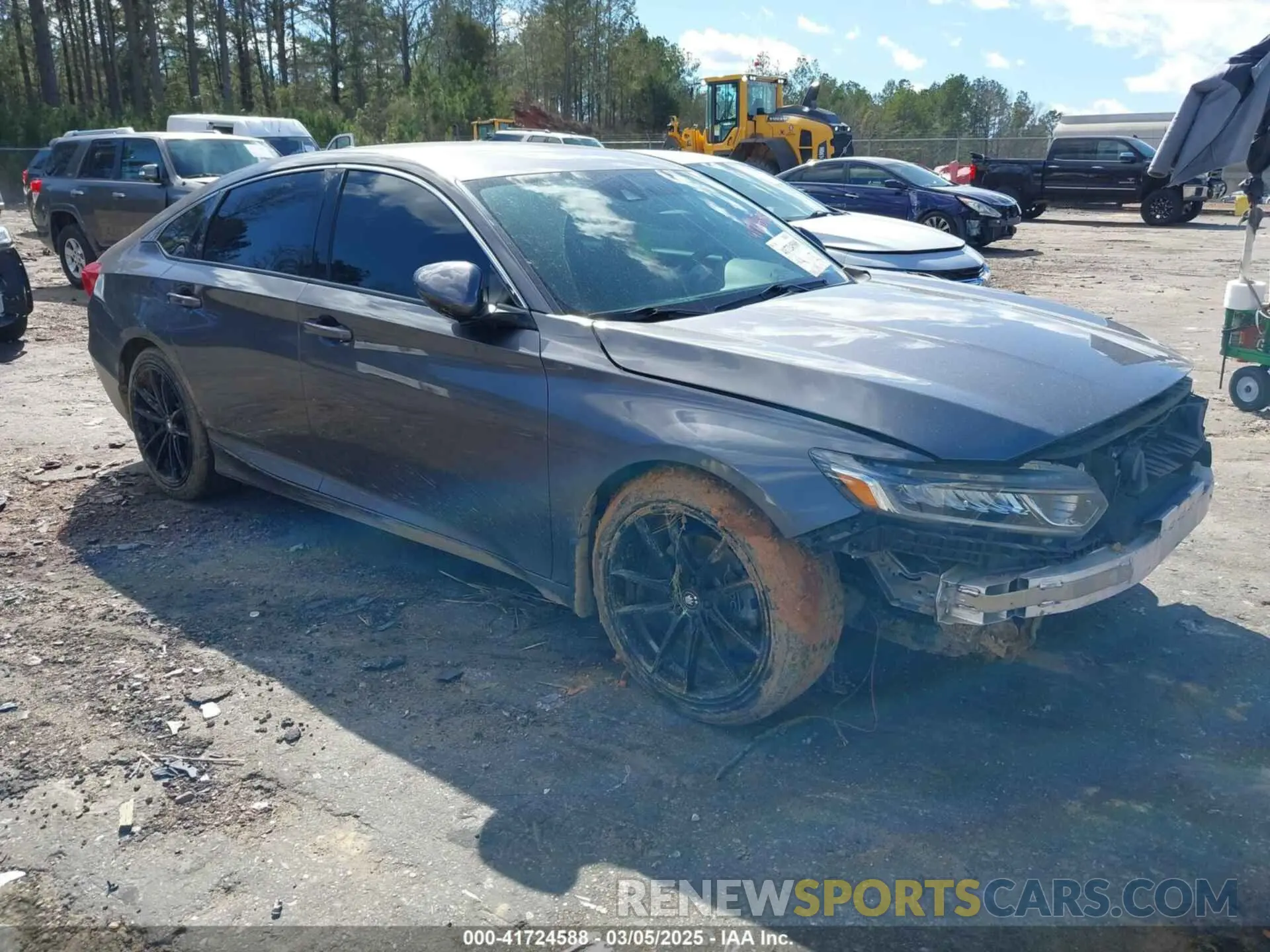 1 Photograph of a damaged car 1HGCV1F37KA148067 HONDA ACCORD 2019