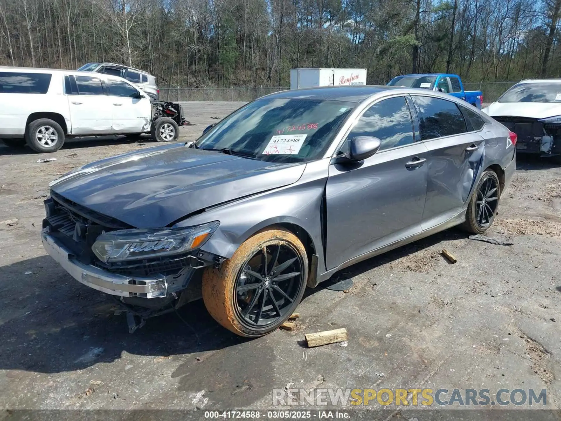 2 Photograph of a damaged car 1HGCV1F37KA148067 HONDA ACCORD 2019