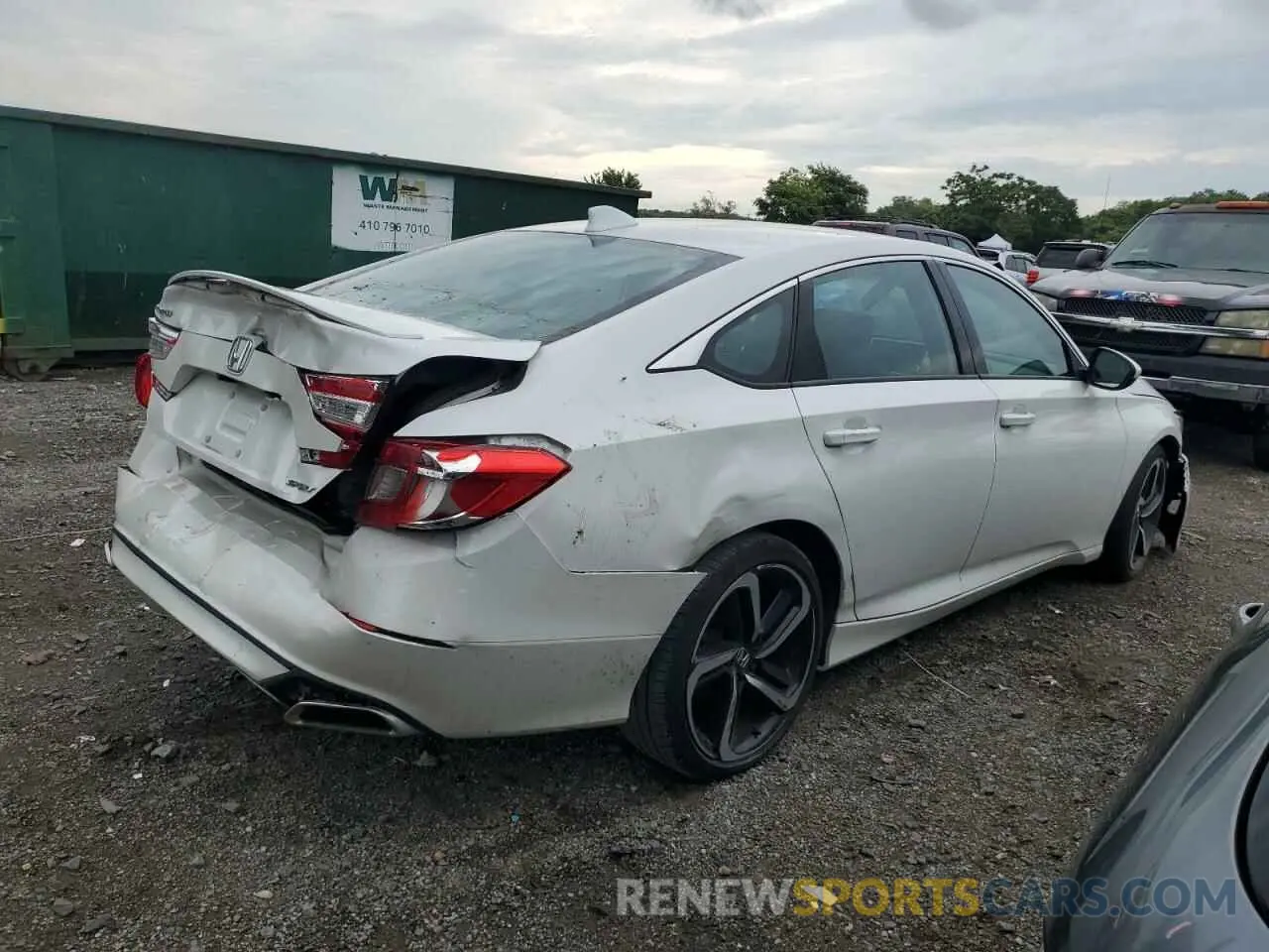 3 Photograph of a damaged car 1HGCV1F37KA162034 HONDA ACCORD 2019