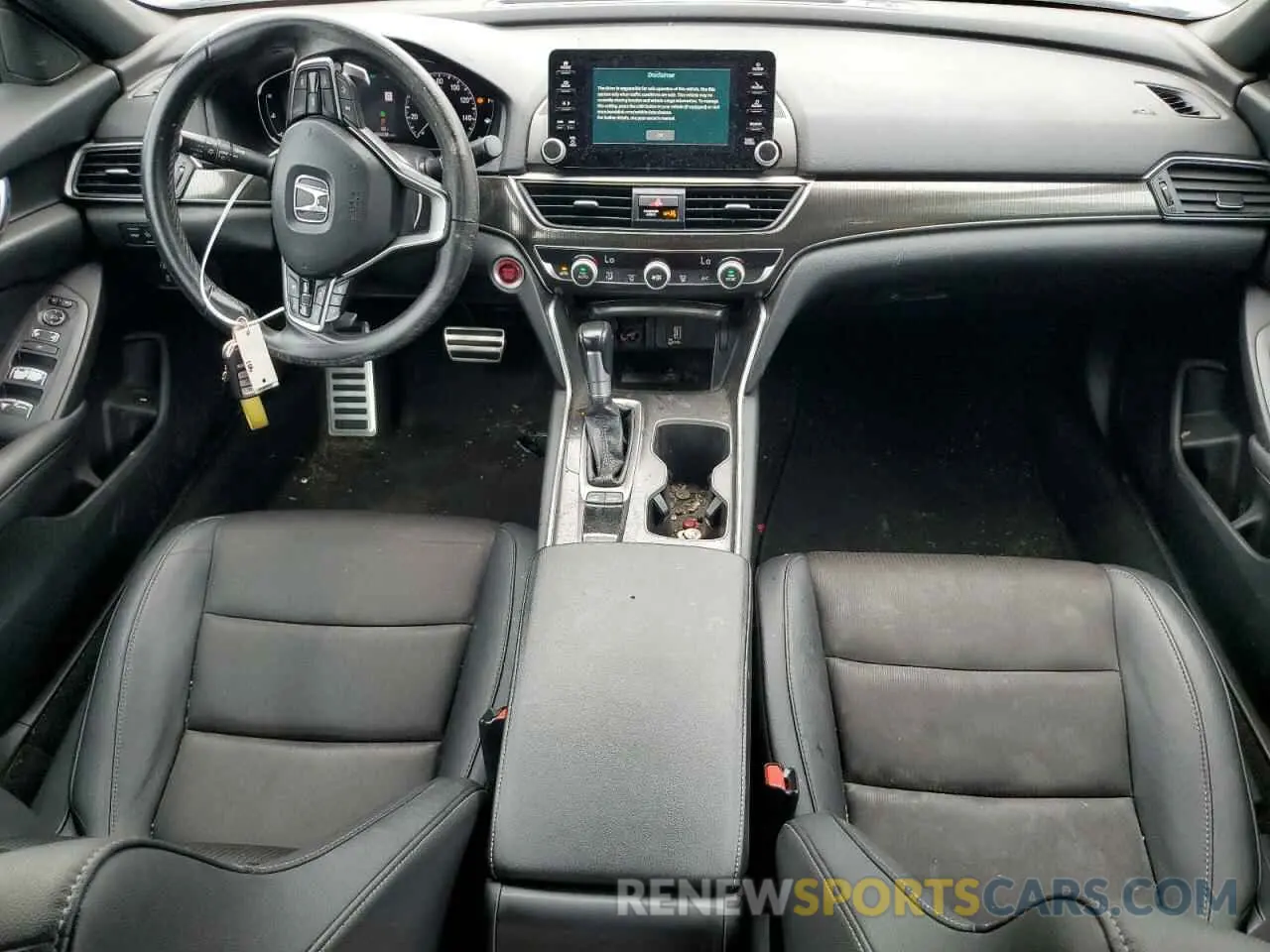 8 Photograph of a damaged car 1HGCV1F37KA162034 HONDA ACCORD 2019