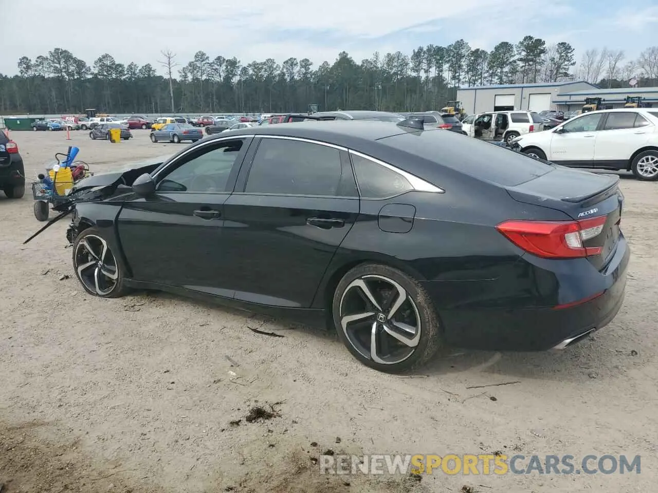 2 Photograph of a damaged car 1HGCV1F37KA164320 HONDA ACCORD 2019