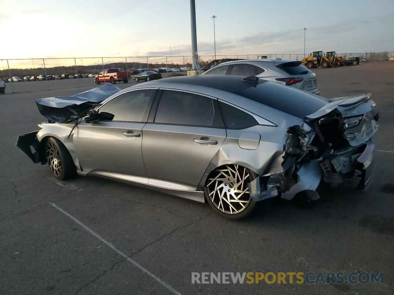 2 Photograph of a damaged car 1HGCV1F37KA168075 HONDA ACCORD 2019