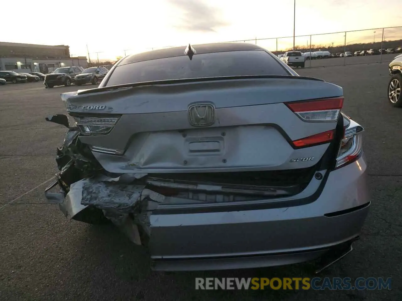 6 Photograph of a damaged car 1HGCV1F37KA168075 HONDA ACCORD 2019