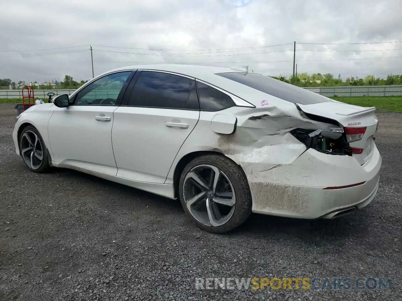 2 Photograph of a damaged car 1HGCV1F37KA801660 HONDA ACCORD 2019