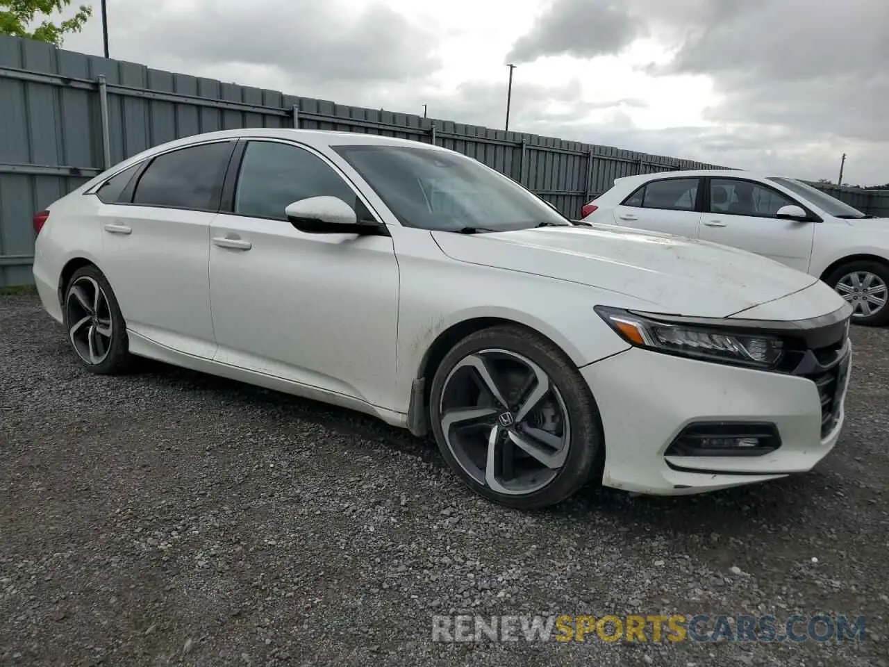 4 Photograph of a damaged car 1HGCV1F37KA801660 HONDA ACCORD 2019
