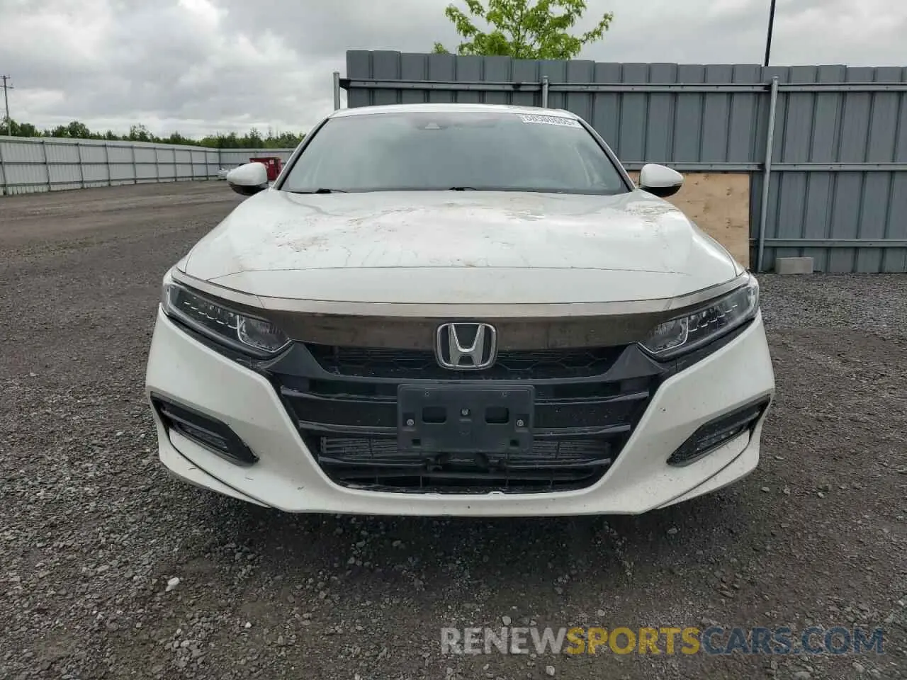 5 Photograph of a damaged car 1HGCV1F37KA801660 HONDA ACCORD 2019