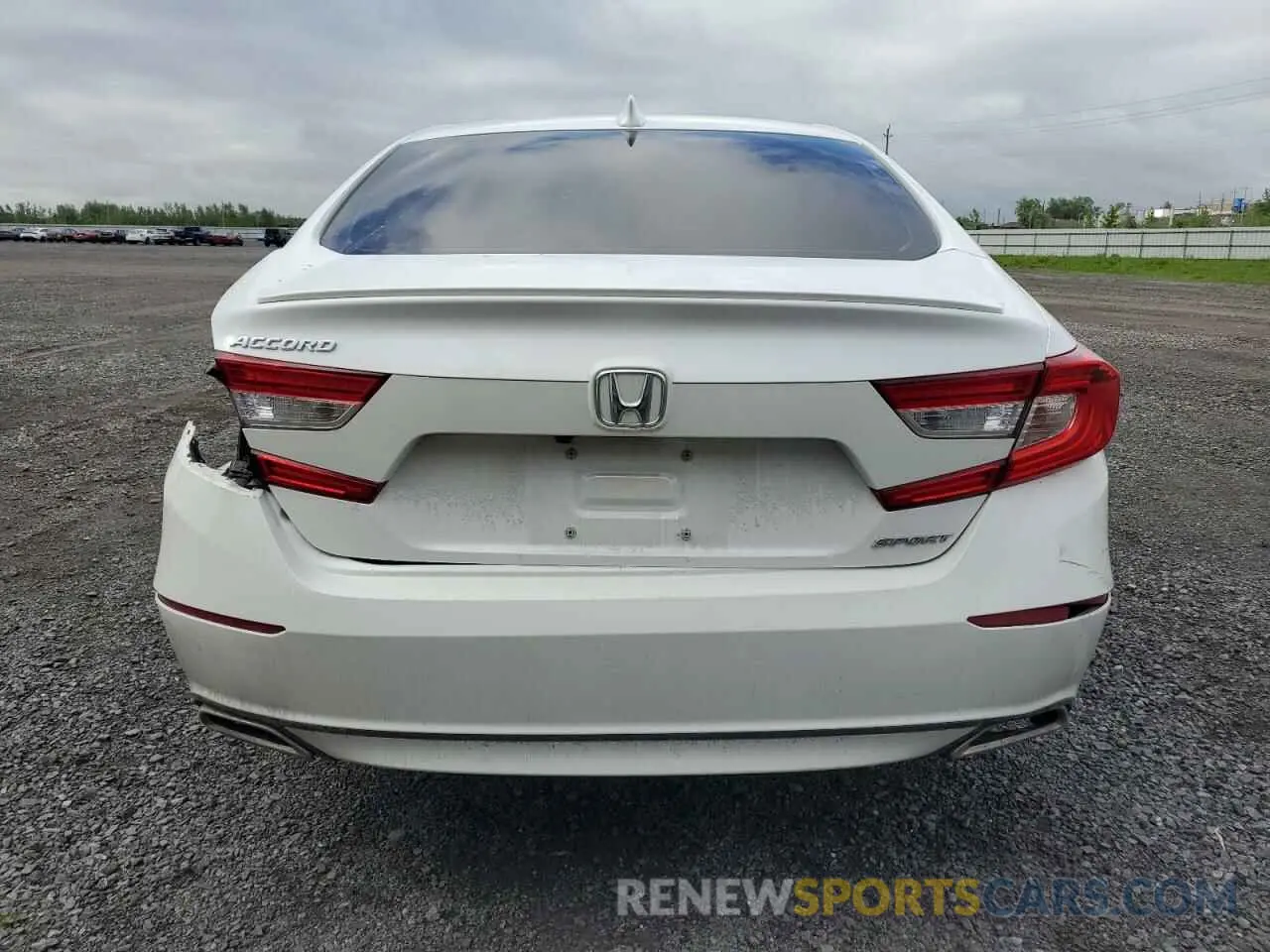 6 Photograph of a damaged car 1HGCV1F37KA801660 HONDA ACCORD 2019
