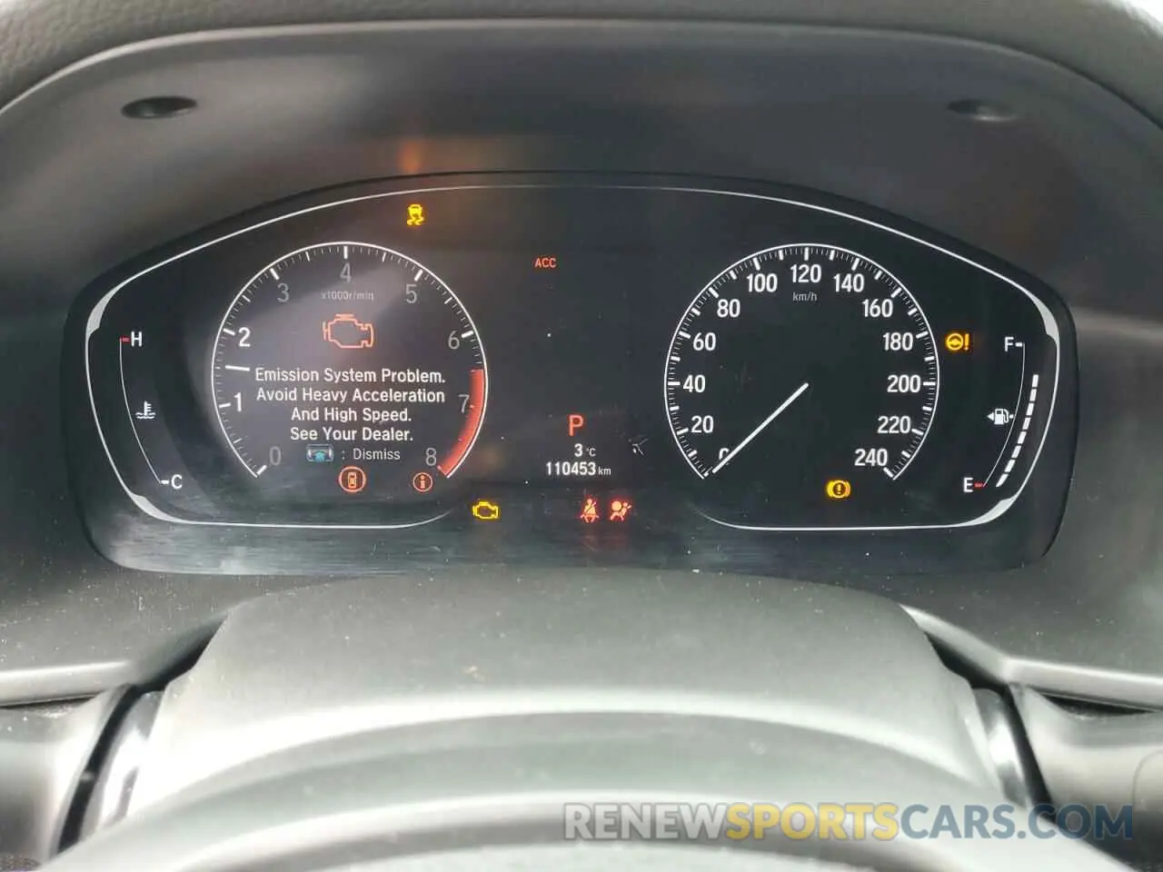 9 Photograph of a damaged car 1HGCV1F37KA804249 HONDA ACCORD 2019