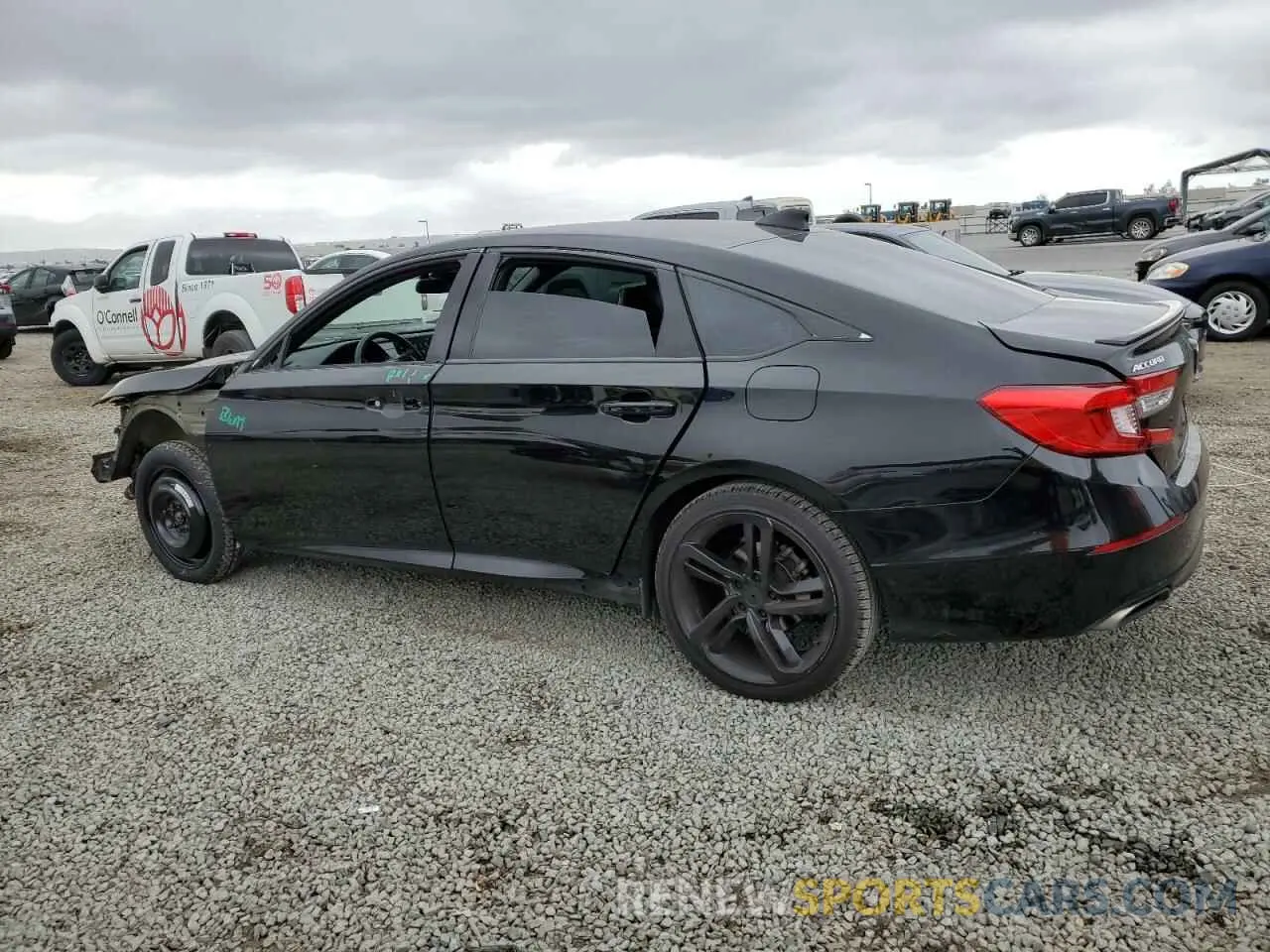 2 Photograph of a damaged car 1HGCV1F38KA005371 HONDA ACCORD 2019
