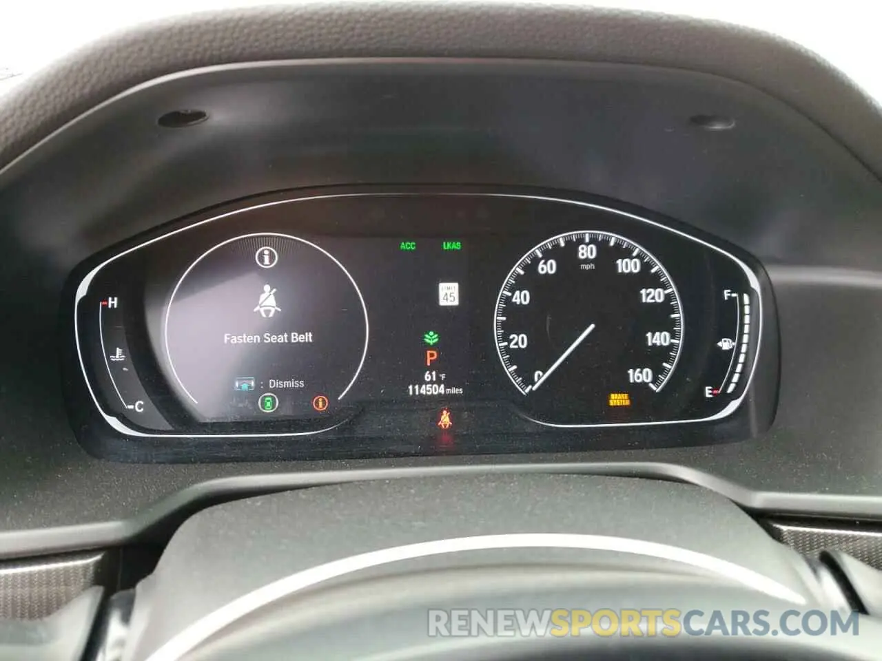 9 Photograph of a damaged car 1HGCV1F38KA005371 HONDA ACCORD 2019