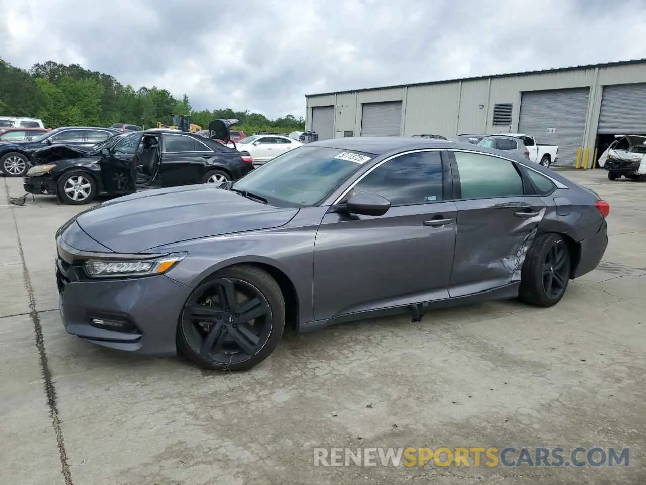 1 Photograph of a damaged car 1HGCV1F38KA007959 HONDA ACCORD 2019