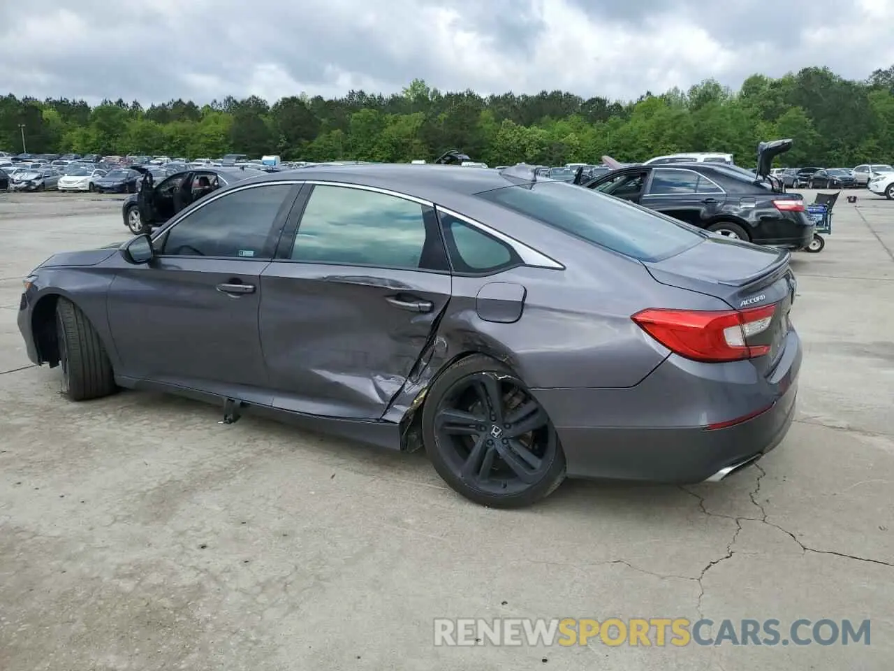 2 Photograph of a damaged car 1HGCV1F38KA007959 HONDA ACCORD 2019