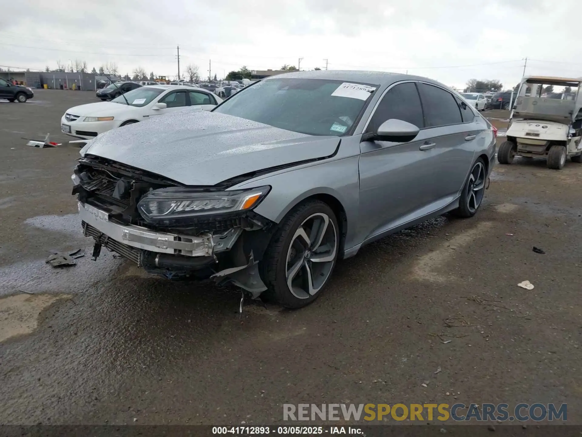 2 Photograph of a damaged car 1HGCV1F38KA030061 HONDA ACCORD 2019