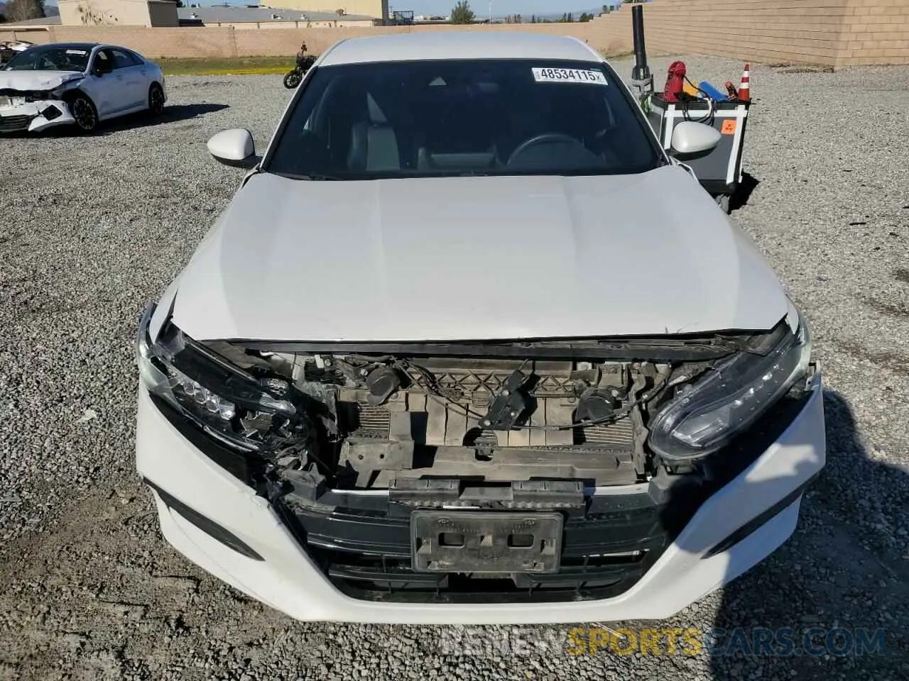 5 Photograph of a damaged car 1HGCV1F38KA037866 HONDA ACCORD 2019