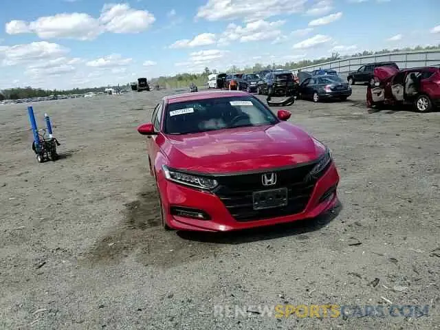 10 Photograph of a damaged car 1HGCV1F38KA040427 HONDA ACCORD 2019