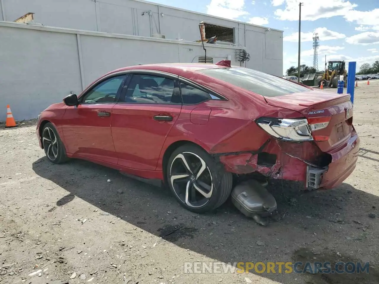 2 Photograph of a damaged car 1HGCV1F38KA040427 HONDA ACCORD 2019