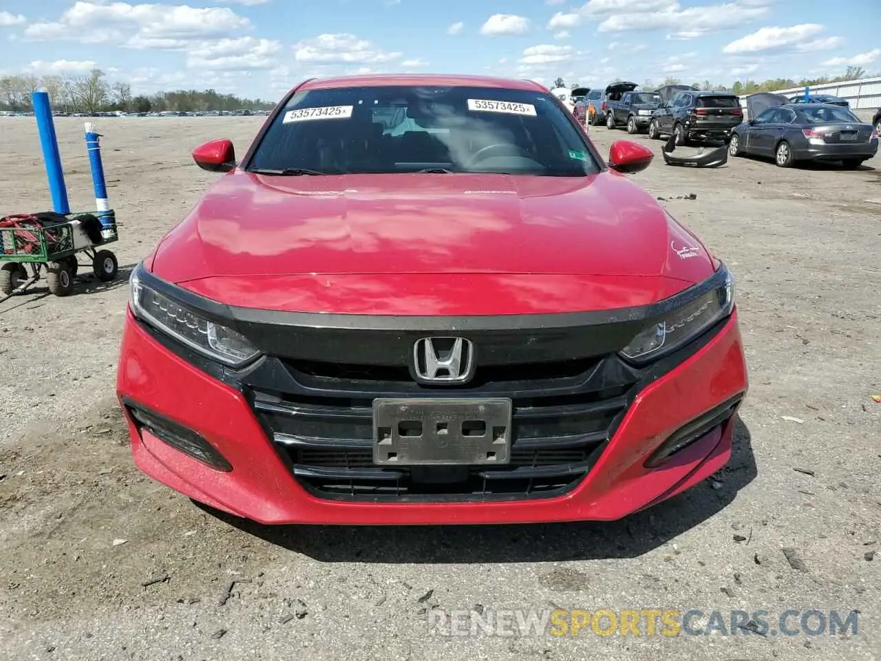 5 Photograph of a damaged car 1HGCV1F38KA040427 HONDA ACCORD 2019