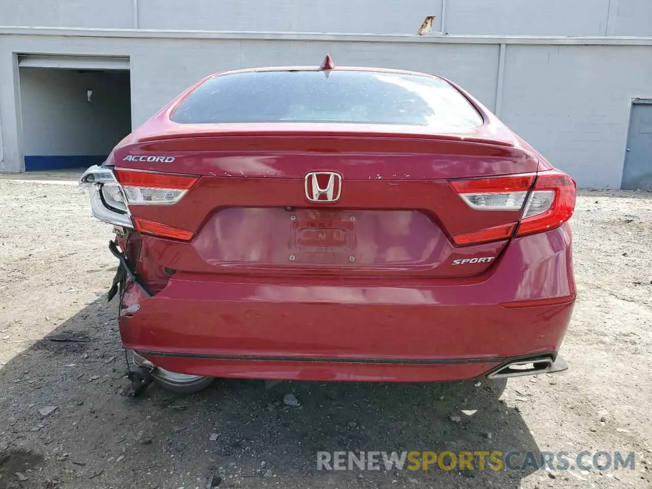 6 Photograph of a damaged car 1HGCV1F38KA040427 HONDA ACCORD 2019