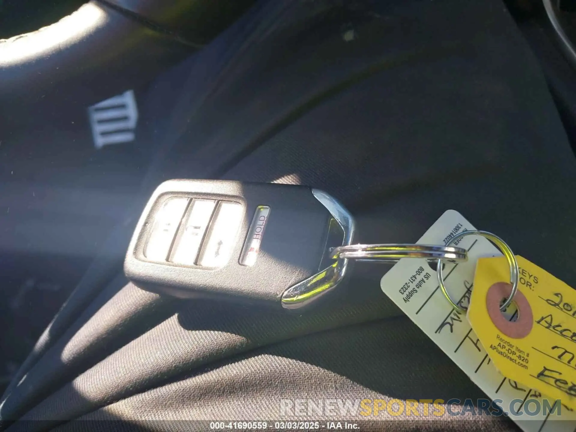 11 Photograph of a damaged car 1HGCV1F38KA041223 HONDA ACCORD 2019