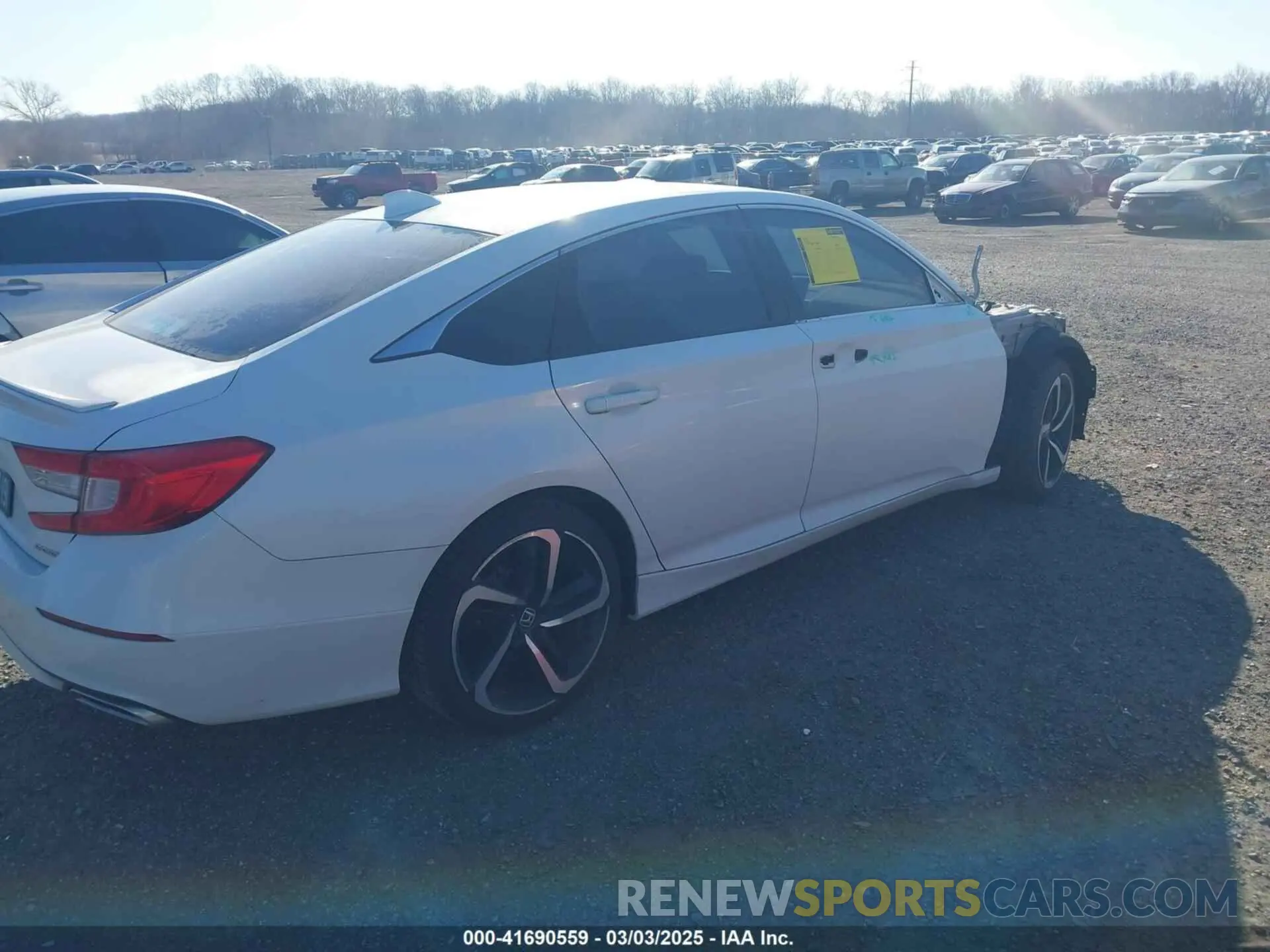 4 Photograph of a damaged car 1HGCV1F38KA041223 HONDA ACCORD 2019