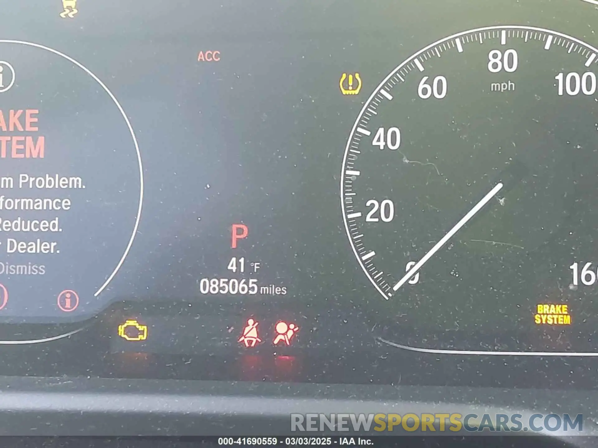 7 Photograph of a damaged car 1HGCV1F38KA041223 HONDA ACCORD 2019