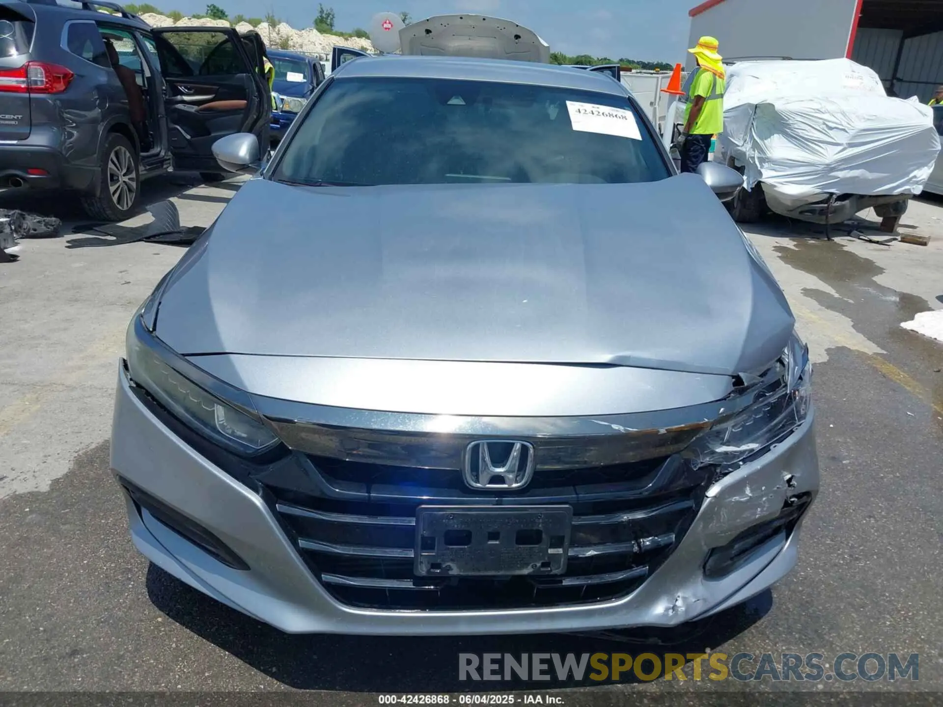 12 Photograph of a damaged car 1HGCV1F38KA044770 HONDA ACCORD 2019