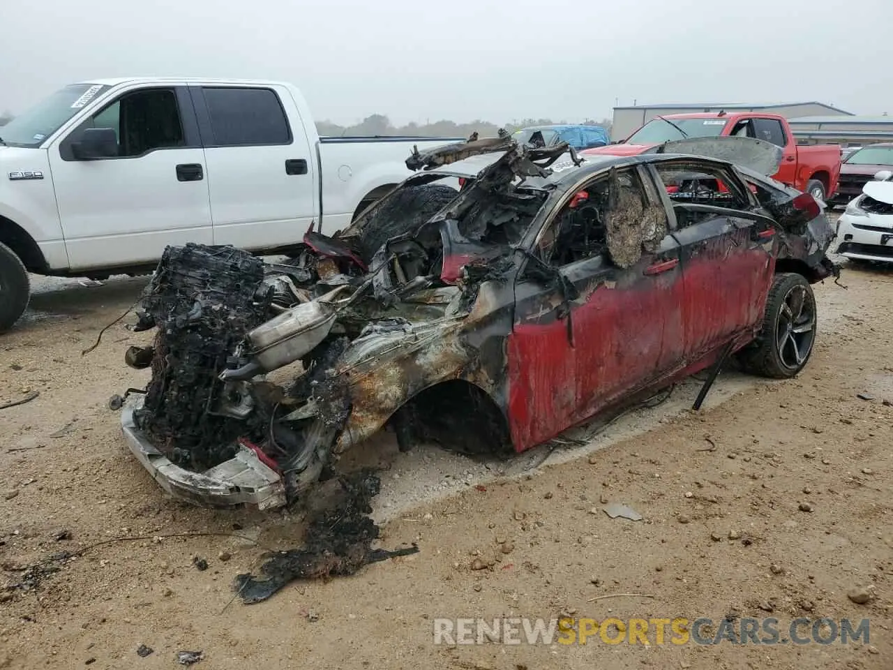 1 Photograph of a damaged car 1HGCV1F38KA052545 HONDA ACCORD 2019