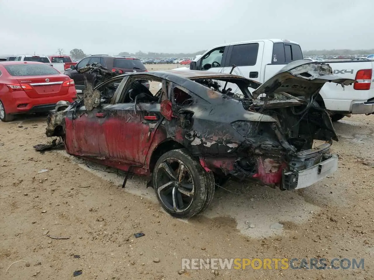 2 Photograph of a damaged car 1HGCV1F38KA052545 HONDA ACCORD 2019