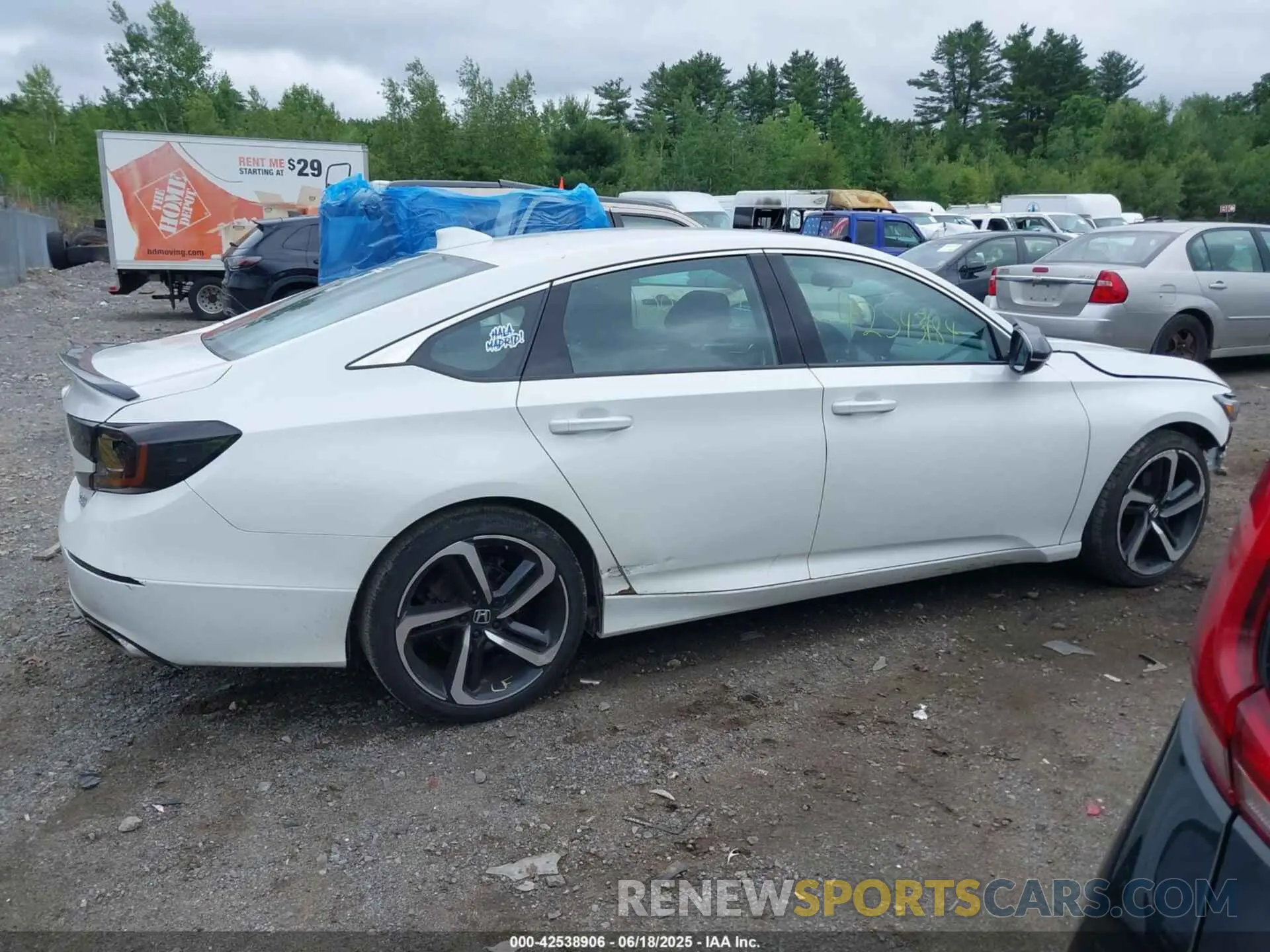 13 Photograph of a damaged car 1HGCV1F38KA056353 HONDA ACCORD 2019